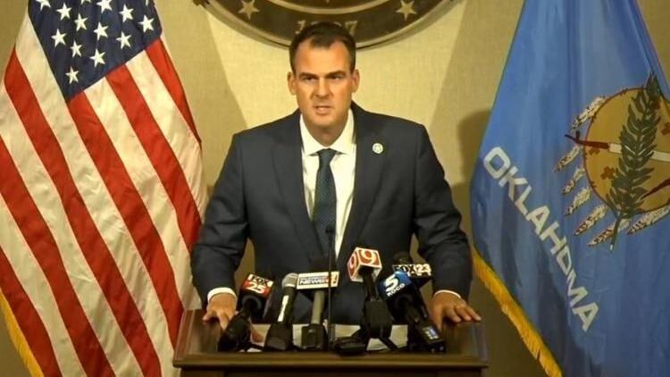 Gov. Stitt on why he didn't wear a mask to July 30 press conference